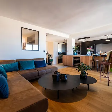 Skyline - Keyweek 23 Bedrooms Apt With Rooftop Sea View Parking * 비아히쯔