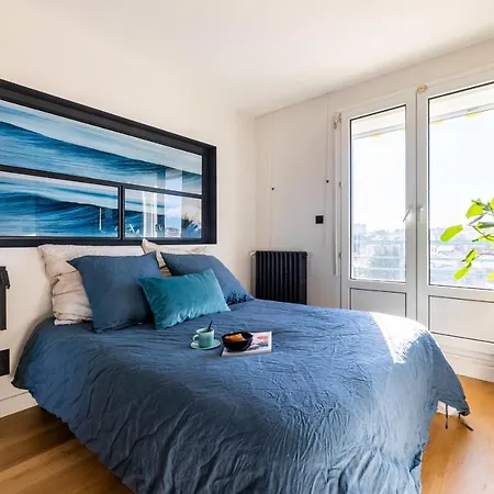 Skyline - Keyweek 23 Bedrooms Apt With Rooftop Sea View Parking 아파트