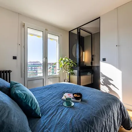 아파트 Skyline - Keyweek 23 Bedrooms Apt With Rooftop Sea View Parking