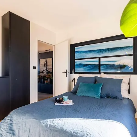Skyline - Keyweek 23 Bedrooms Apt With Rooftop Sea View Parking 아파트 비아히쯔