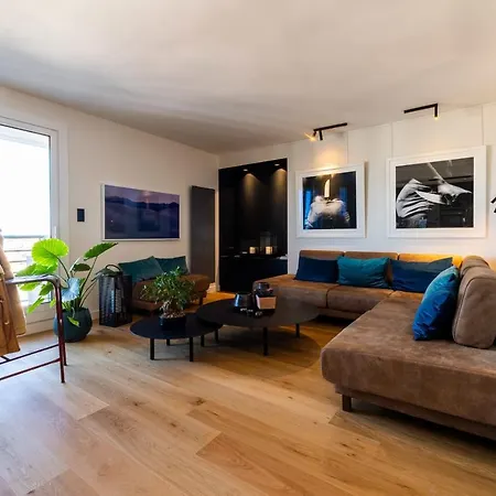Skyline - Keyweek 23 Bedrooms Apt With Rooftop Sea View Parking