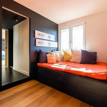 Skyline - Keyweek 23 Bedrooms Apt With Rooftop Sea View Parking 아파트 *